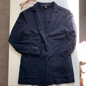 BANANA REPUBLIC blazer with stretch navy blue XS